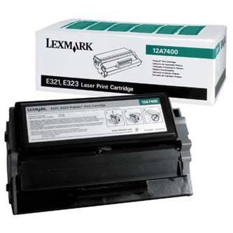 Obrazek Lexmark 12A7400 originální tonerová kazeta, barva náplně černá, výtěžnost cartridge 3000 stran