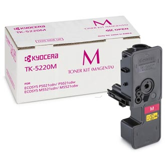 Obrazek Kyocera TK-5220 1T02R9BNL1 originální tonerová kazeta, barva náplně černá, výtěžnost cartridge 1200 stran