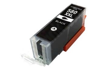 Obrazek Canon 580 XL (PGI-580 XL) 2024C005 kompatibilní inkoustová kazeta, barva náplně černá pigment