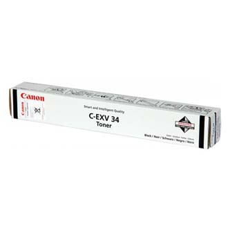 Obrazek Canon C-EXV34 3782B002 originální tonerová kazeta, barva náplně černá, výtěžnost cartridge 23000 stran