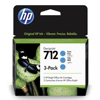 HP 3ED77A originální cartridge, toner, náplň, barva Série CRG-712