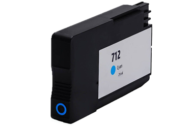 HP 712 712 3ED67A originální cartridge, toner, náplň, barva