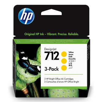 HP 3ED79A originální cartridge, toner, náplň, barva Série CRG-712