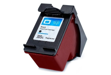 Obrazek HP 305 XL 3YM62AE kompatibilní inkoustová kazeta, barva náplně černá, výtěžnost cartridge 800 stran