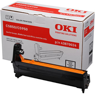 Obrazek Oki 43870024 válcová jednotka, barva náplně černá, výtěžnost cartridge 20000 stran