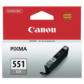Obrazek Canon 551 6512B001 originální inkoustová kazeta, barva náplně šedá