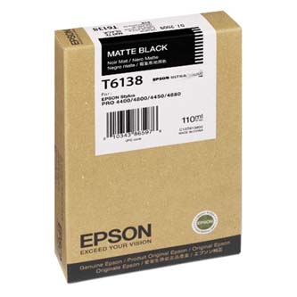 Obrazek Epson T613 C13T613800 originální inkoustová kazeta, barva náplně černá