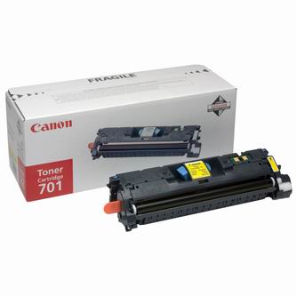 Obrazek Canon 701 (EP-701) 9284A003 originální tonerová kazeta, barva náplně žlutá, výtěžnost cartridge 4000 stran
