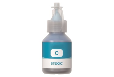 Obrazek Brother BT-5000 BT5000C kompatibilní ink bottle, barva náplně azurová, výtěžnost cartridge 5000 stran