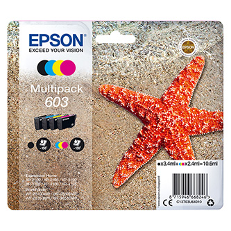 Epson 603 Multipack originální cartridge, toner, náplň, barva Série hvězdice