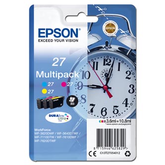 Epson 27 originální cartridge, toner, náplň, barva Epson 27 originální cartridge, toner, náplň, barva