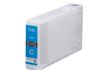 Obrazek Epson 79 C13T79124010 kompatibilní inkoustová kazeta, barva náplně azurová, výtěžnost cartridge 2000 stran