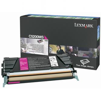 Lexmark C5200MS originální toner, cartridge, náplň, barva
