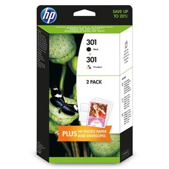 Obrazek HP N9J72AE originální inkoustová kazeta, barva náplně černá, výtěžnost cartridge 165 stran