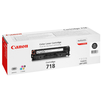 Canon 718 2662B002 originální toner, cartridge, náplň, barva Série CRG-718