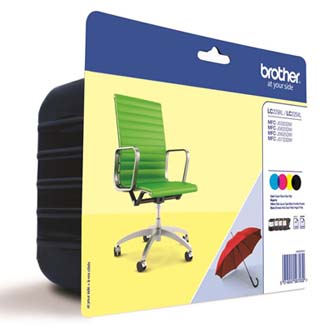 Brother LC229XL Multipack LC229XLVALBP originální cartridge, toner, náplň, barva