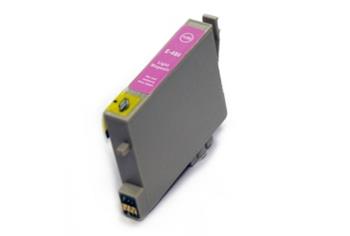 Obrazek Epson T0486 E-486 kompatibilní inkoustová kazeta, barva náplně světle purpurová