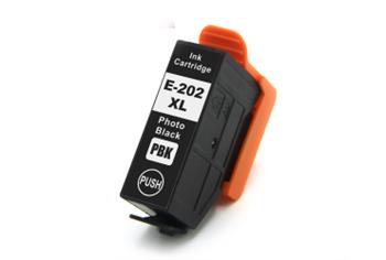Obrazek Epson 202 E02F1 kompatibilní inkoustová kazeta, barva náplně černá foto
