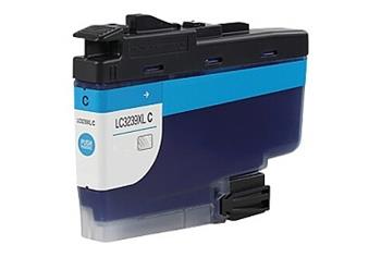 Obrazek Brother LC-3239 XL LC3239XLC kompatibilní inkoustová kazeta, barva náplně azurová