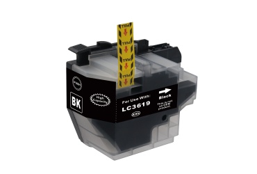 Obrazek Brother LC-3617 LC3617BK kompatibilní inkoustová kazeta, barva náplně černá, výtěžnost cartridge 3000 stran