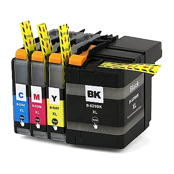 Brother LC-525 XL Multipack LC-525 XL LC525XL-MULTIP originální cartridge, toner, náplň, barva
