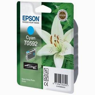 Obrazek Epson C13T05924010 originální inkoustová kazeta, barva náplně azurová