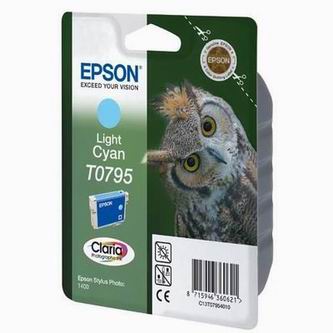 Obrazek Epson C13T07924010 originální inkoustová kazeta, barva náplně azurová