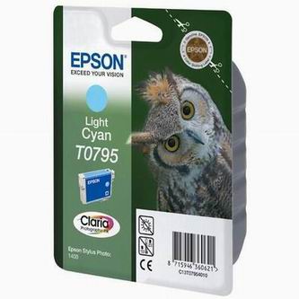 Obrazek Epson C13T07954010 originální inkoustová kazeta, barva náplně azurová