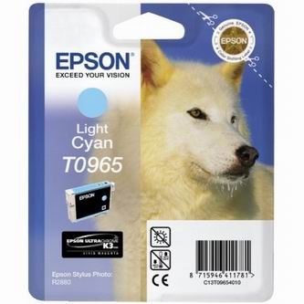 Obrazek Epson C13T09654010 originální inkoustová kazeta, barva náplně azurová