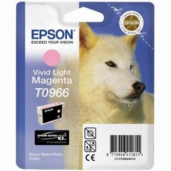 Obrazek Epson C13T09664010 originální inkoustová kazeta, barva náplně purpurová