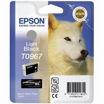 Obrazek Epson C13T09674010 originální inkoustová kazeta, barva náplně černá