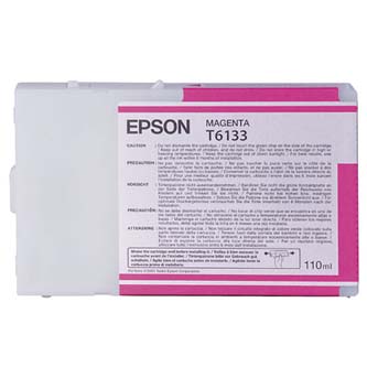Obrazek Epson T613 C13T613300 originální inkoustová kazeta, barva náplně purpurová