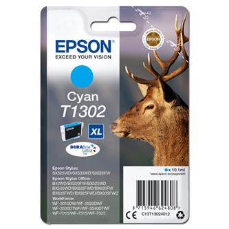 Epson T130 originální cartridge, toner, náplň, barva Epson T130 originální cartridge, toner, náplň, barva