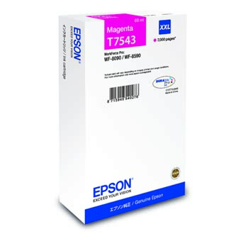 Epson T754 originální cartridge, toner, náplň, barva