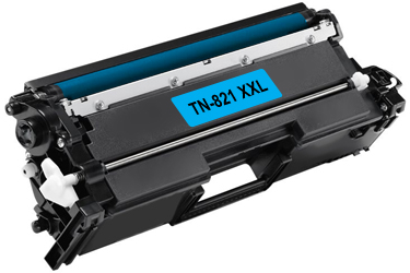 Obrazek Brother TN-821 TN821C kompatibilní tonerová kazeta, barva náplně azurová, výtěžnost cartridge 12000 stran