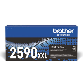 Obrazek Brother TN2590XXL originální tonerová kazeta, barva náplně černá, výtěžnost cartridge 5000 stran