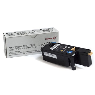Obrazek Xerox 106R02756 originální tonerová kazeta, barva náplně azurová, výtěžnost cartridge 1000 stran