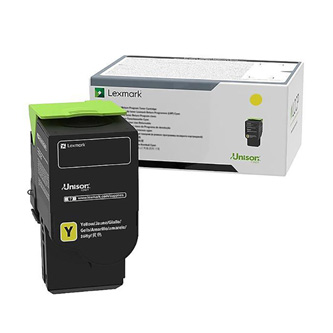 Obrazek Lexmark 78C0X40 originální tonerová kazeta, barva náplně žlutá, výtěžnost cartridge 5000 stran