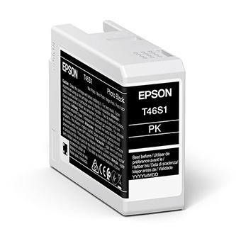 Obrazek Epson T46S C13T46S100 originální inkoustová kazeta, barva náplně černá