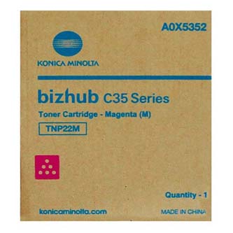 Konica A0X5352 originální toner, cartridge, náplň, barva