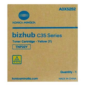 Konica A0X5252 originální toner, cartridge, náplň, barva